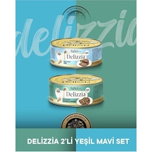 Reflex Plus Delizzia Ton Balıklı Pate & Somonlu-tavuklu Gravy Yetişkin Kedi Maması Seti 2x85 Gram