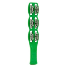 Temel Plastik Çubuk Tef 6 Zilli Yeşil 26 Cm