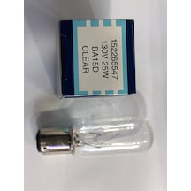 130v 25w Ba15d Clear Lamba