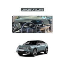 Cıtroen C4 2020+torpido Koruma Halısı Gri Kenar