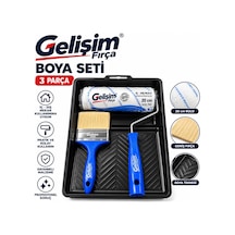 Boya Fırçası / 20 Cm Rulo / Boya Tavası / 3 Lü Boyacı Seti / Badana - 942743493