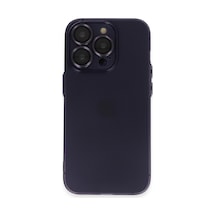 İphone 14 Pro Max Kılıf Luko Lens Silikon - Siyah