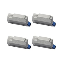 Web Toner Wt-mc760-set, Oki Mc760 Mc770 26k 4 Renk Cmyk Set Uyumlu Toner