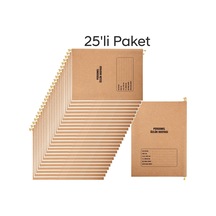 Metal Askılı Personel Özlük Dosyası 8 Yapraklı 25 Li Paket