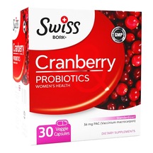 Swiss Bork Cranberry Probiotics 30 Kapsül