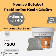 Dryvatec Hydrofix 2 Bileşenli Nem Ve Rutubet Sıvası 10 Kg Set