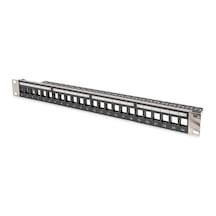Digitus Dn-91411-Lf 24 Port Cat6 Zırhlı 1U Siyah Boş Patch Panel