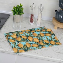 Soft Sitron Mutfak Havlusu - Mavi - 40x66 Cm Çok Renkli