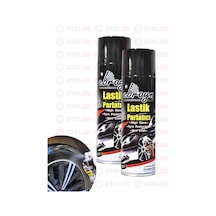 2 Adet Premium Lastik Parlatıcı Tampon Parlatıcı Koruyucu Aerosol Sprey 500 Ml