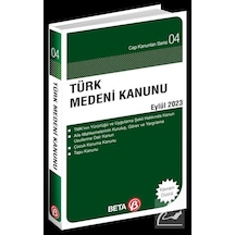 Türk Medeni Kanunu Eylül 2023 / Av. Celal Ülgen
