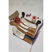 Sürmene Mutfak Bıçak Seti Satır Zırh Bıçak Set