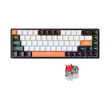 Yunboo 68 Tuşlu Mekanik Klavye - Rgb Aydınlatma, 10 Işık Modu, Anti-ghosting, Çift Renk Tuşlar, Usb-c Bağlantı