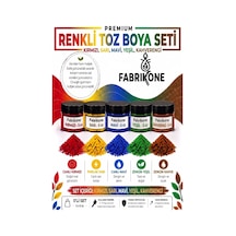 5'li Set Premium Parafin Soya Wax Toz Mum Boyası Hobi Seti - 5 Cc Kırmızı, Sarı, Mavi, Yeşil, Kahverengi Bkfab5ksrmykh5g Karışık