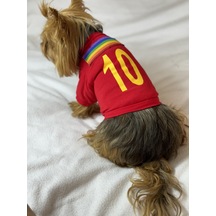 Kemique Uno Red Köpek Tişörtü