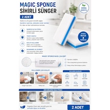 Magic Sponge Sihirli Sünger 2 Adet - 842360253