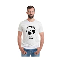 Evangelion Adam Baskılı Beyaz Erkek Tshirt
