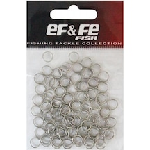 Effe Çelik Halka Split Ring Olta Halkası 100 Adet