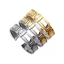 20 Mm Uyumlu Çelik Saat Kordonu Gold Renk129762893965