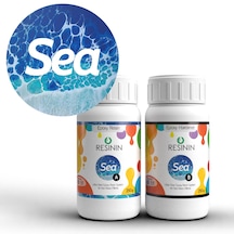 Sea 500 G A+B Deniz Dalgası Efekti Için Şeffaf Epoksi Reçine