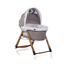Kiwi Safe & Comfort Sleeper All in One Sallanır Katlanır Ahşap Beşik