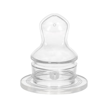 3 Adet Wee Baby Silikon Damaklı Biberon Emziği No:1