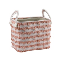 Koçtaş Dekoratif Sepet Turuncu 32 x 22 x 26 CM Çok Renkli