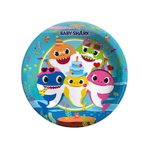 Baby Shark Tabak 23  CM 8 Adet