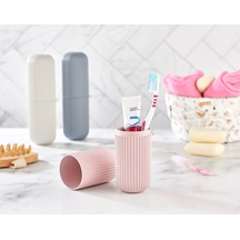 Smart Seyahat Kabı Çanta İçi Makyaj Kutusu Çok Renkli