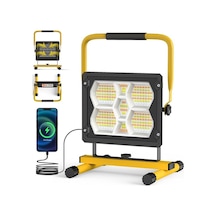 Büro Ev Ofis Kamp Keyfi İçin Solar Şarjlı Poerbanklı 400led Işıklı Projektör