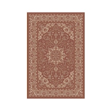 Kartela Halı Aven Halı Jüt Taban Dokuma Halı Bordo - 120 X 180 Cm