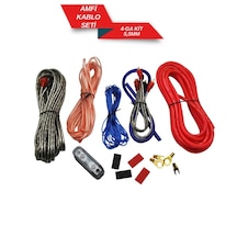 Amfi Tesisat Kablo Seti 4-ga Kit 5.5 Mm