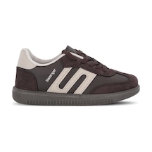Slazenger Dream I Unisex Çocuk Cırt Cırtlı Kahve / Bej Günlük Spor Ayakkabısı
