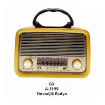 Glr A-3199 Nostaljik Bluetooth Radyo Hoparlör