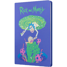 Mabbels Sert Kapak Butik Defter Rick And Morty Mor 80 Yp 15x21 Dft-388081 Çok Renkli