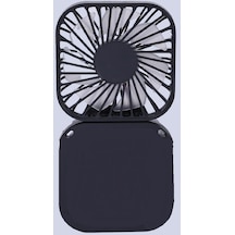 Torima F-05 Mini Fan Tutmalı Şarjlı 3 Kademeli Vantilatör Klima Soğutucu Fan Siyah