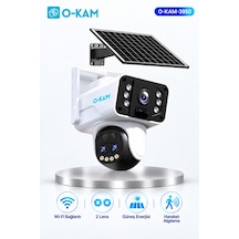 O-kam 3950 Wi-fi Güneş Panelli Güvenlik Kamerası