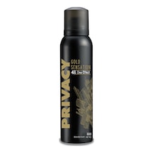 2 Adet Privacy Deodorant Gold Sensation Bay 150 Ml