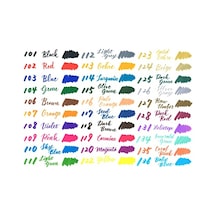 Brush Sing Pen Twin Çift Taraflı Fırça Uçlu Kalem Toprak 124-Pembe