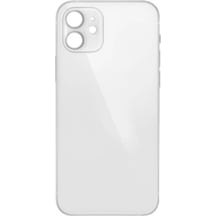 Apple Uyumlu iPhone 12 Mini Arka Pil Batarya Kapak Beyaz