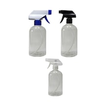 ALSUN Boş Fısfıs Sprey Şişe kimyasala Dayanıklı 3 Adet 500 ML