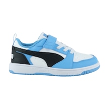 Puma Rebound V6 Çocuk Spor Ayakkabı 397419-34 Mavi