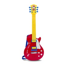 Bontempi Elektronik Kırmızı Gitar 56cm. Tuşu Telli Ve Askılı