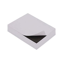50 Adet Kendinden Yapışkanlı Fotoğraf Magneti, 10cm X 15cm Levha Foto Mıknatıs