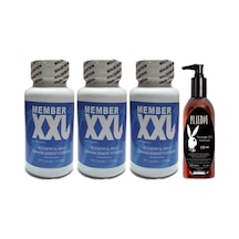 Süper Hintohu Member Xxl Erkeklere Özel 60lı 3 Adet Playboy 120 Ml Masaj Yağı