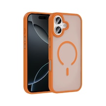 Teleplus Apple Uyumlu iPhone 17 Kılıf M-safe Şarj Özellikli Mat Arka Yüzey Sio Kapak