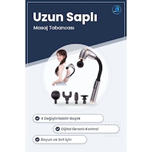 Masaj Tabancası Uzun Saplı Derin Doku Boyun Omuz Ve Sırt İçin Erg