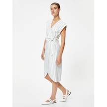 Koton Dresses-siyah Çizgili