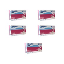 Dolphin Pudrasız Vinil Vinyl Tek Kullanımlık Eldiven Şeffaf Medium Orta Boy - 100'lü 5 Paket