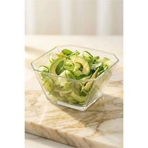 Lav Karen Cam Salata Kasesi Tekli Ekstra Büyük 1900 ml (Sunum Kasesi , Hazırlık Kasesi)