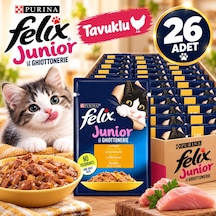 Felix Tavuk Etli Yetişkin Kedi Yaş Mama 26x85g
